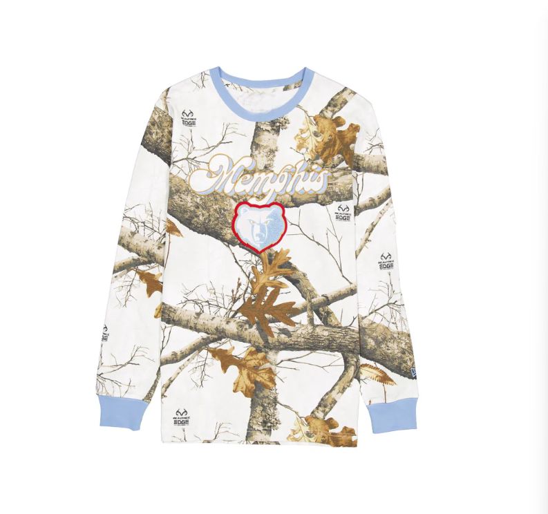 Men 2025 NBA Memphis Grizzlies long sleeve T shirts style 1->memphis grizzlies->NBA Jersey